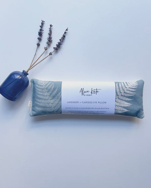 Eye Pillow Fern - Soft Teal