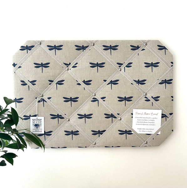 French Memo Board ~ Dragonfly
