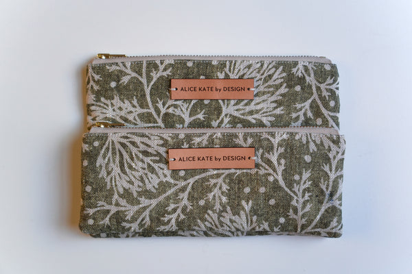 Fidra, Heath Blotch on Dune Zipper Pouch