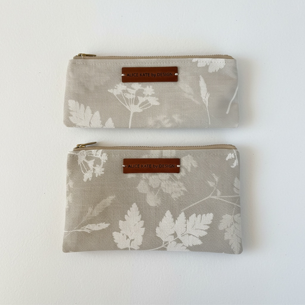 Cow Parsley, Somerset Stone Mini Pouch