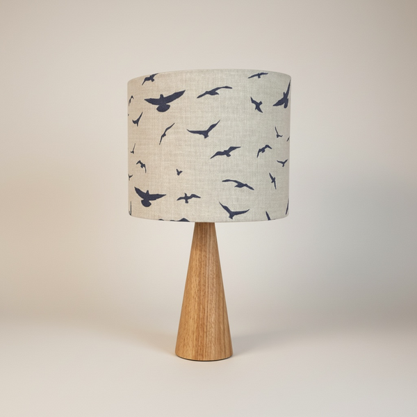 Seagull ~ Navy Blue on Stone Shade + Base