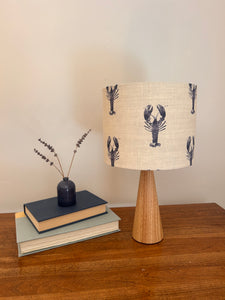 Shade + Base - Lobster, Blue on Stone