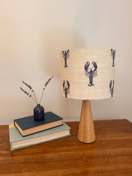 Shade + Base - Lobster, Red on Stone