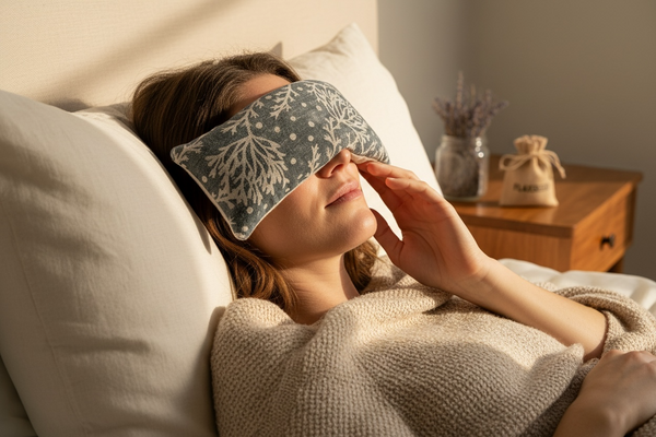Eye Pillow Fidra - Mussel Blotch on Dune
