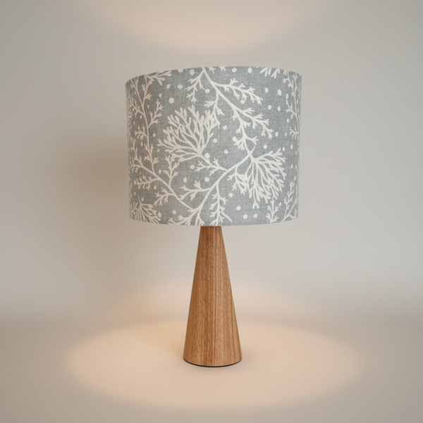 Fidra ~ Rain Blotch on Ivory Shade + Base