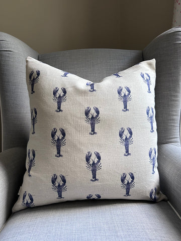 Lobster - Navy on Stone
