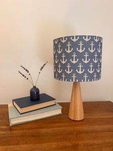 Shade + Base - Anchor, Stone on Blue