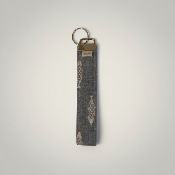 Wristlet Fish - Weathered Blue