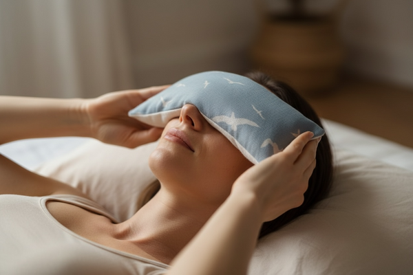 Eye Pillow Seagull - Oatmeal