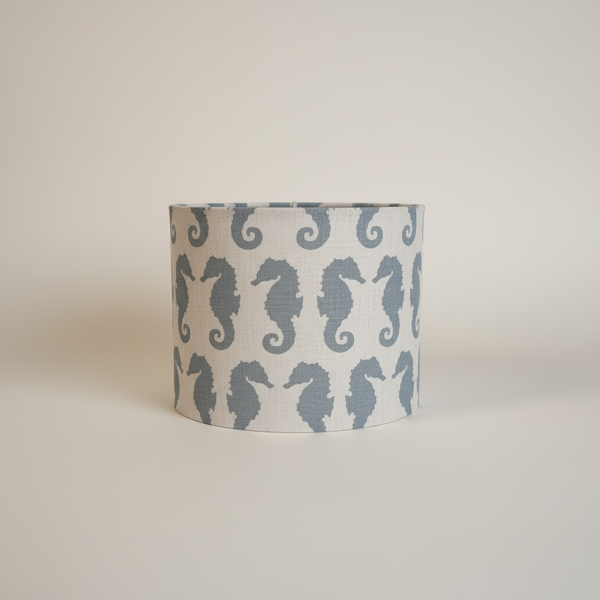 Seahorses ~ Gustavian Blue on Cream