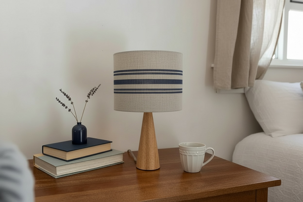Stripe ~ Durlston Blue on Stone Shade + Base