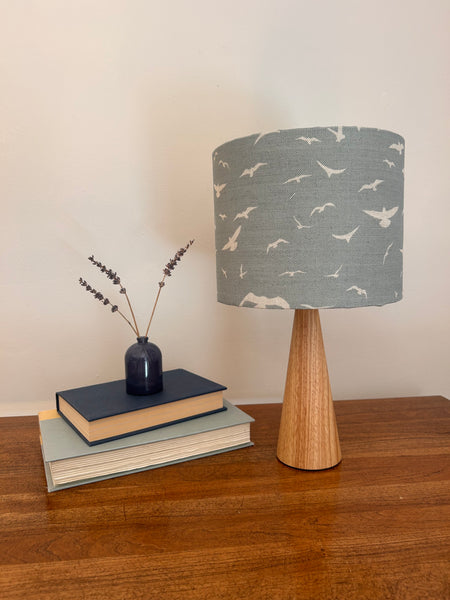 Shade + Base - Seagull, Oatmeal on Stone