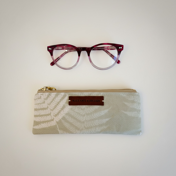 Fern, Soft Moss Mini Pouch