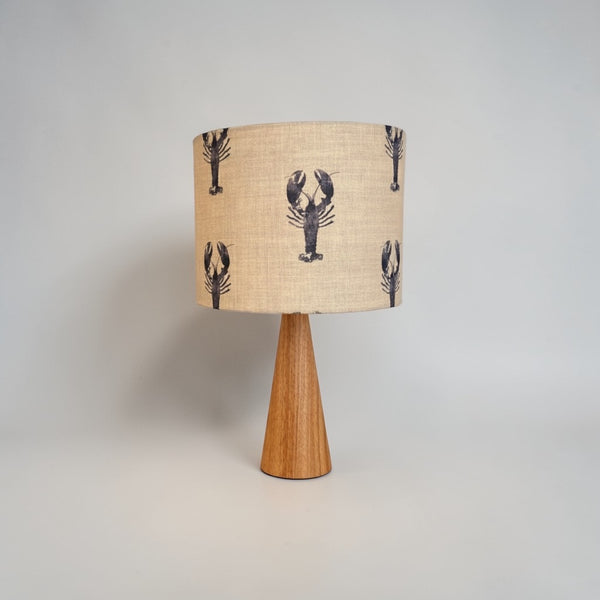 Lobster Pot ~ Navy on Stone Shade + Base