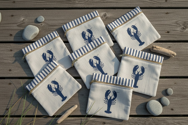 Grab & Go Blue Lobster Bag