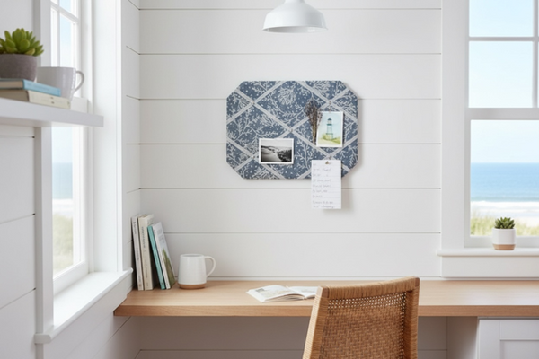 French Memo Board ~ Fidra Mussel on Blotch